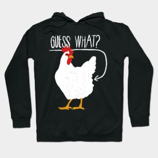 Guess What? Chicken Butt - Joke Youth Hoodie